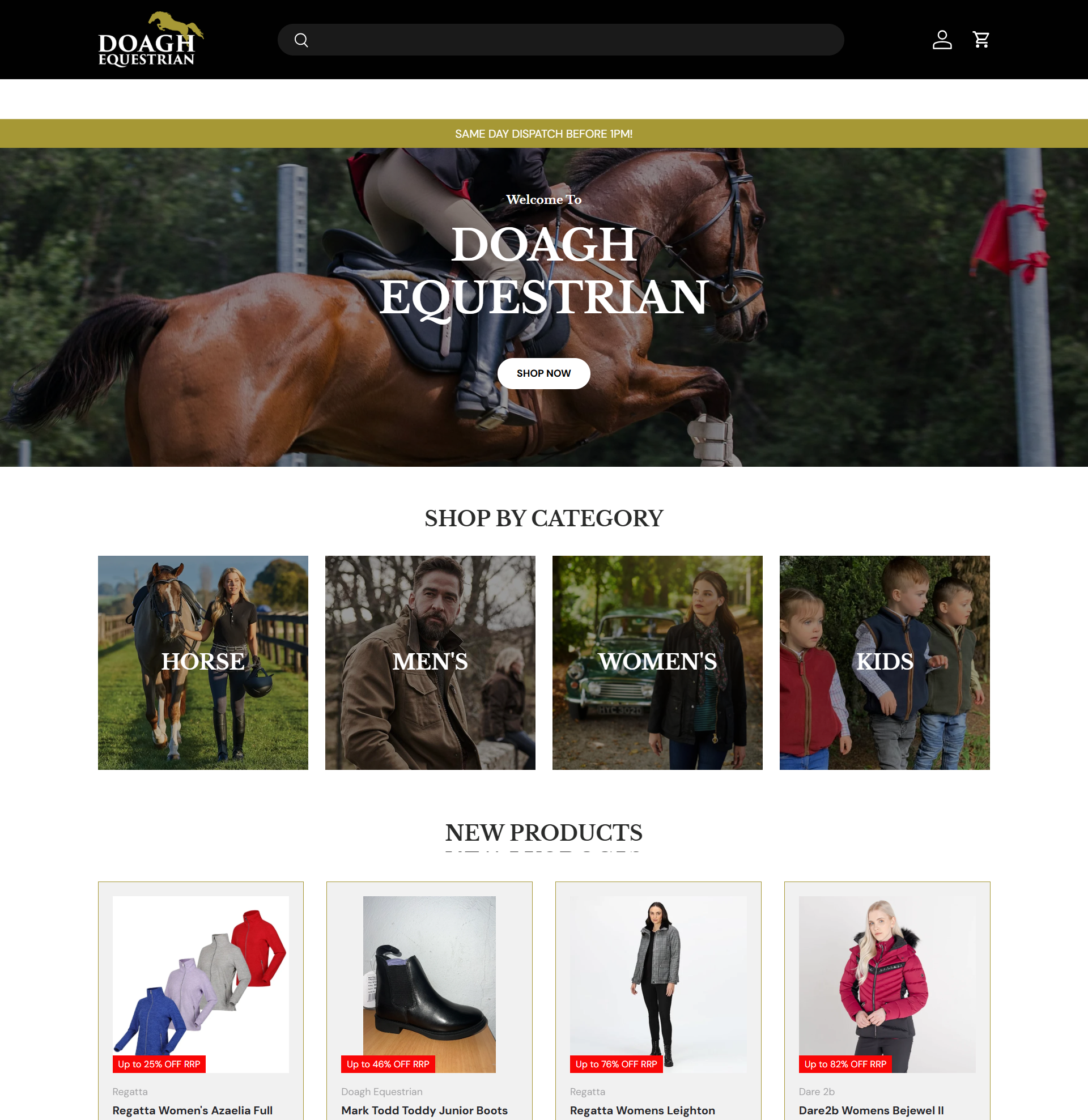 Portstewart Clothing Company Shopify store
